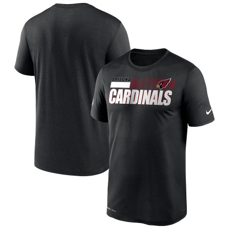 Men's Arizona Cardinals 2020 Black Sideline Impact Legend Performance T-Shirt