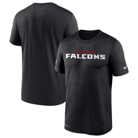 Men's Atlanta Falcons 2020 Black Sideline Impact Legend Performance T-Shirt