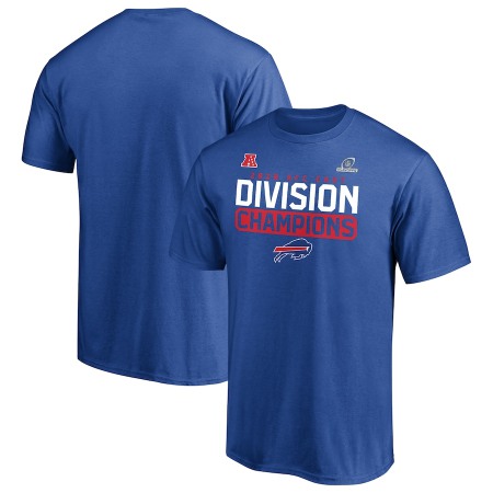 Men's Buffalo Bills 2020 Royal AFC East Division Champions Flying High T-Shirt