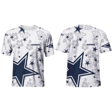 Men's Dallas Cowboys White T-Shirt