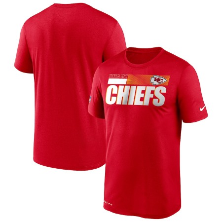 Men's Kansas City Chiefs 2020 Red Sideline Impact Legend Performance T-Shirt