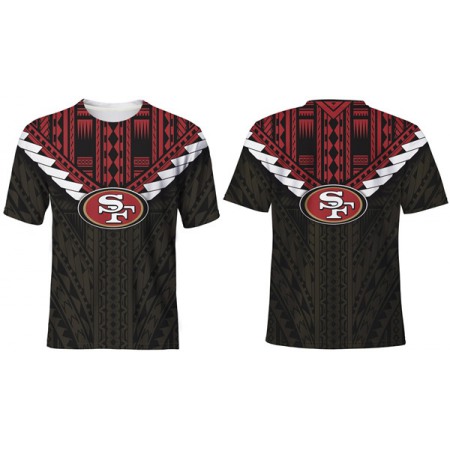Men's San Francisco 49ers Black T-Shirt
