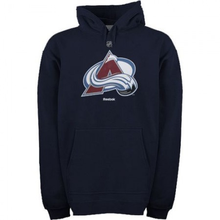 Reebok Colorado Avalanche Primary Logo Pullover Hoodie Steel Blue