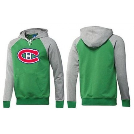 Montreal Canadiens Pullover Hoodie Green & Grey