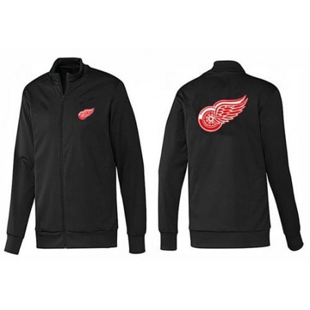 NHL Detroit Red Wings Zip Jackets Black-1