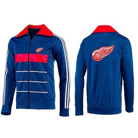 NHL Detroit Red Wings Zip Jackets Blue-3