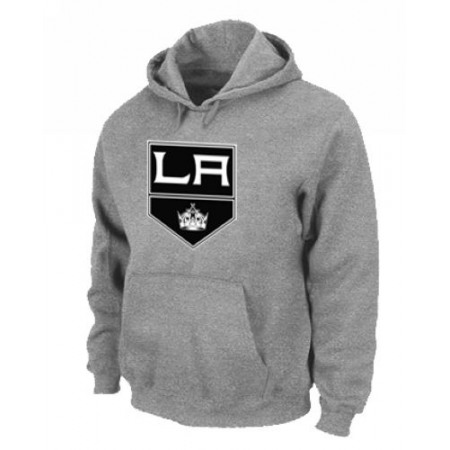 NHL Los Angeles Kings Big & Tall Logo Pullover Hoodie Grey