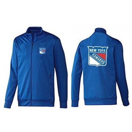 NHL New York Rangers Zip Jackets Blue-2