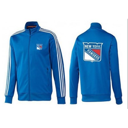 NHL New York Rangers Zip Jackets Blue-3