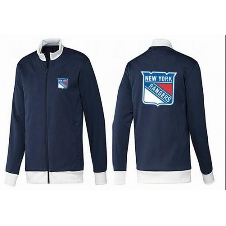 NHL New York Rangers Zip Jackets Dark Blue