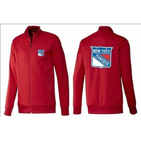 NHL New York Rangers Zip Jackets Red