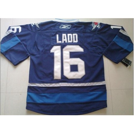 Jets #16 Andrew Ladd Dark Blue 2011 Style Stitched Youth NHL Jersey