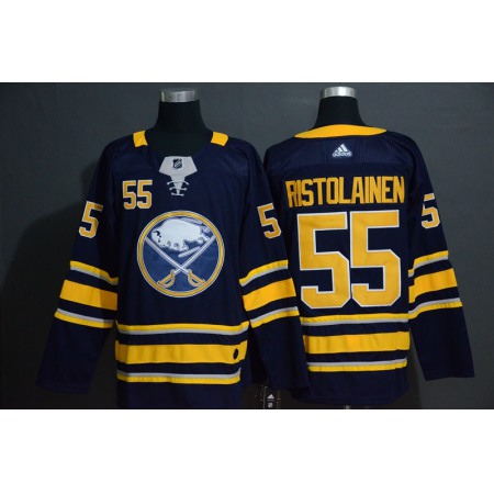 Men's Buffalo Sabres #55 Rasmus Ristolainen Navy Stitched NHL Jersey