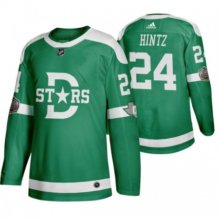 Men's Dallas Stars #24 Roope Hintz Green Stitched NHL Jersey