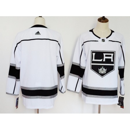 Men's Adidas Los Angeles Kings White Stitched NHL Jersey