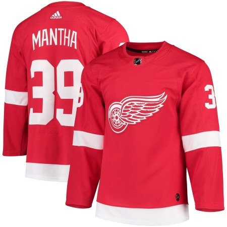 Men's Detroit Red Wings #39 Anthony Mantha Red Stitched NHL Jersey