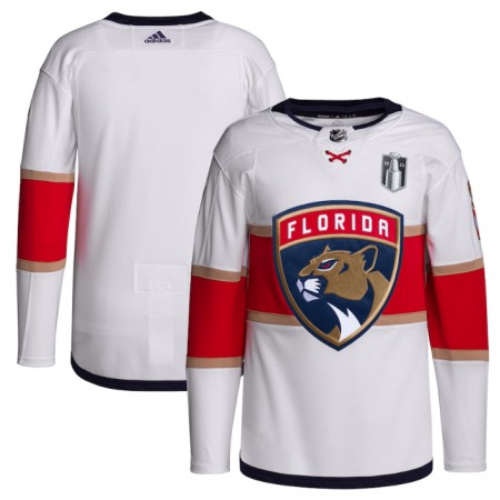 Men's Florida Panthers Blank White 2023 Stanley Cup Final Stitched Jersey