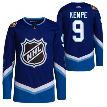 Men's Los Angeles Kings #9 Adrian Kempe 2022 All-Star Blue Stitched Jersey