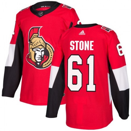 Men's Adidas Ottawa Senators #61 Mark Stone Red Stitched NHL Jersey