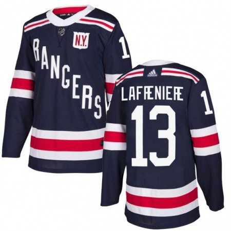 Men's New York Rangers #13 Alexis Lafreniere Navy Winter Classic Home Stitched Jersey
