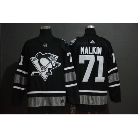 Men's Pittsburgh Penguins #71 Evgeni Malkin Black 2019 NHL All-Star Game Jersey