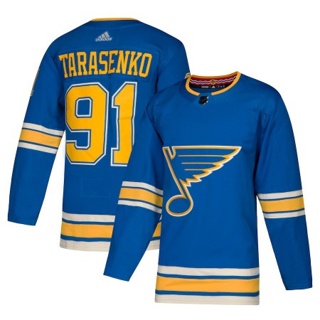 Men's St. Louis Blues #91 Vladimir Tarasenko Blue Stitched NHL Jersey
