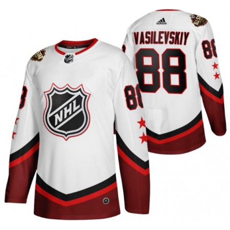 Men's Tampa Bay Lightning #88 Andrei Vasilevskiy 2022 All-Star White Stitched Jersey
