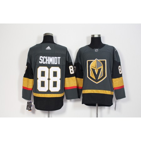 Men's Adidas Vegas Golden Knights #88 Nate Schmidt Grey Stitched NHL Jersey