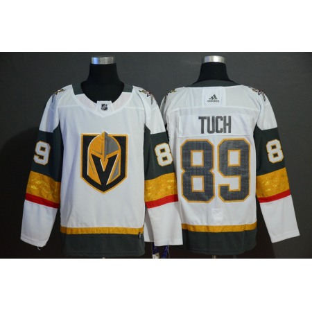 Men's Vegas Golden Knights #89 Alex Tuch White Stitched NHL Jersey
