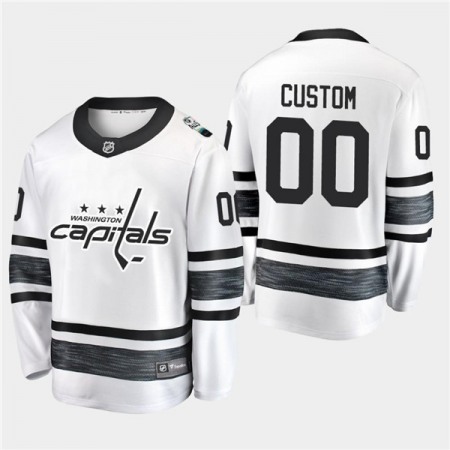 Men's Washington Capitals Custom 2019 NHL All-Star White Stitched Jersey