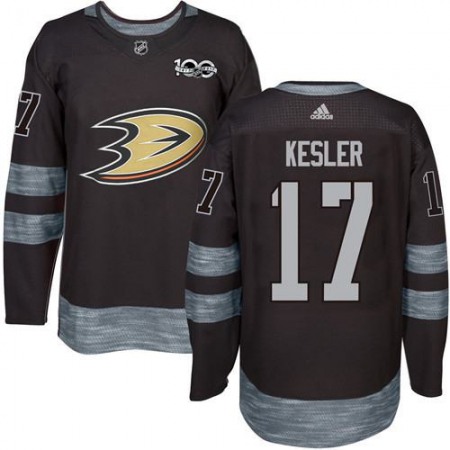 Ducks #17 Ryan Kesler Black 1917-2017 100th Anniversary Stitched NHL Jersey