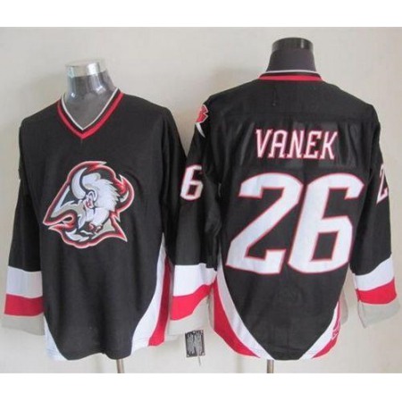 Sabres #26 Thomas Vanek Black CCM Throwback Stitched NHL Jersey