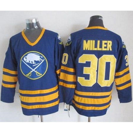Sabres #30 Ryan Miller Navy Blue CCM Throwback Stitched NHL Jersey