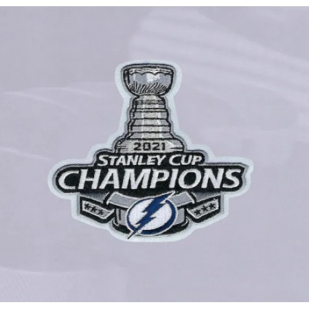 Tampa Bay Lightning 2021 Stanley Cup Champions Patch