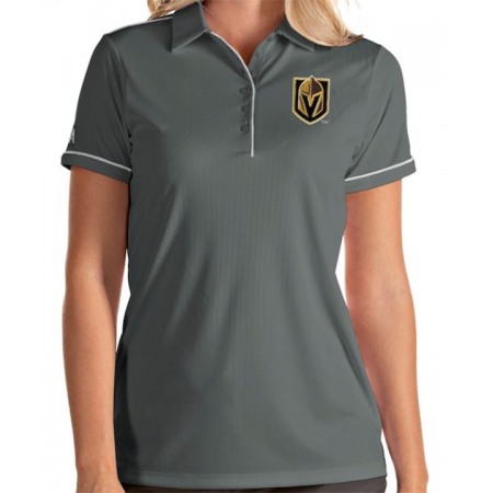 Women's Vegas Golden Knights Grey Polo Shirt