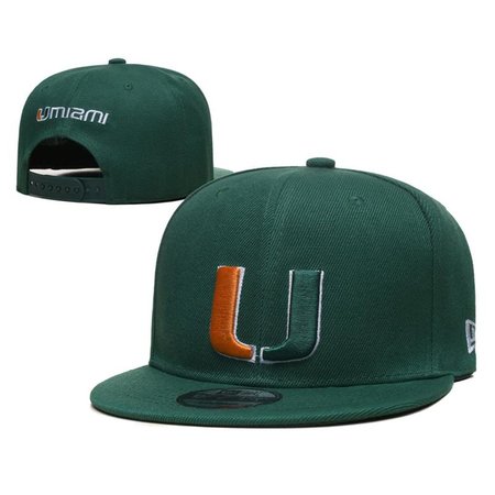 Miami Hurricanes Snapback Hat