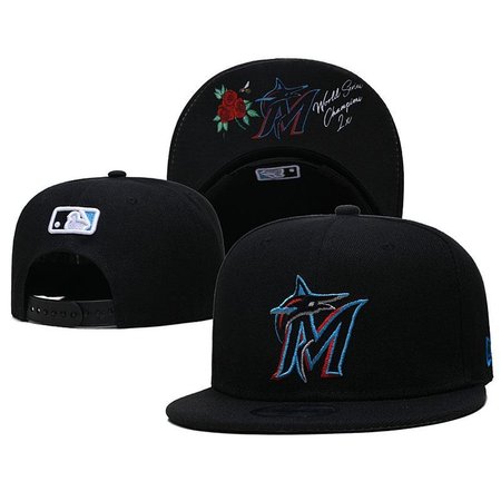 Miami Marlins Snapback Hat