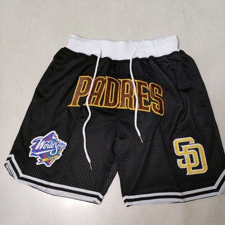 San Diego Padres Black Shorts