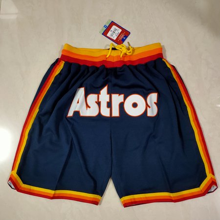 Houston Astros Blue Shorts