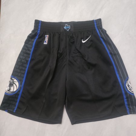 Dallas Mavericks Black Shorts