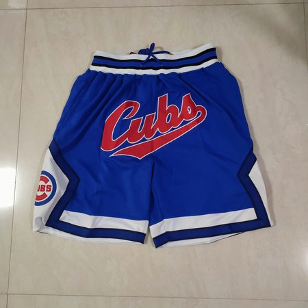 Chicago Cubs Blue Shorts