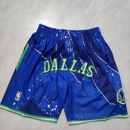 Dallas Mavericks Blue Shorts
