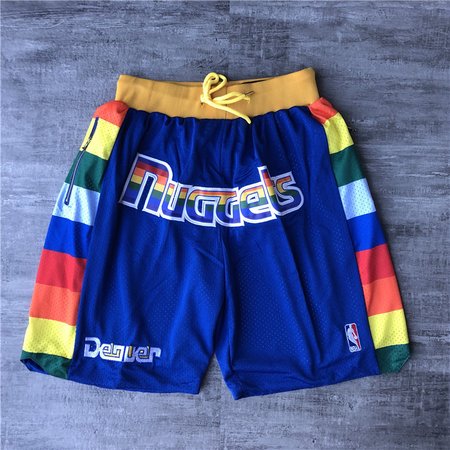 Denver Nuggets Blue Shorts