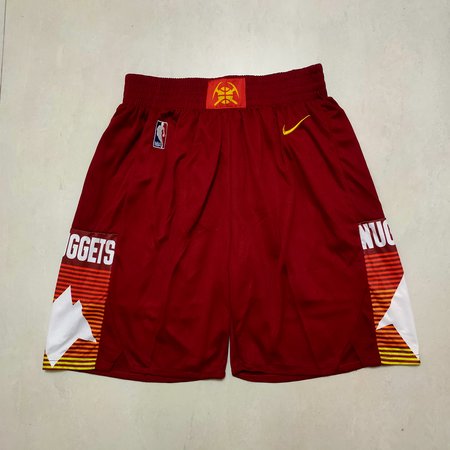 Denver Nuggets Red Shorts