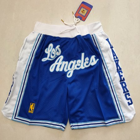 Los Angeles Lakers Blue Shorts