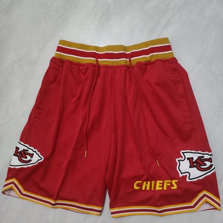 Kansas City Chiefs Red Shorts