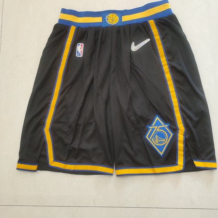 Golden State Warriors Black Shorts