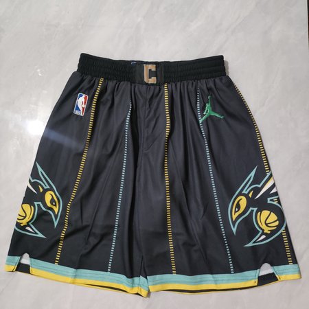 Charlotte Hornets Black Shorts