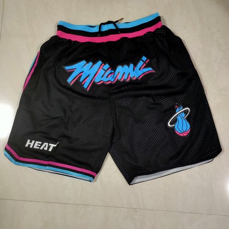 Miami Heat Black Shorts