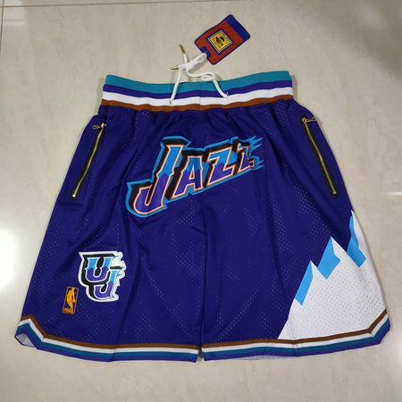 Utah Jazz Purple Shorts